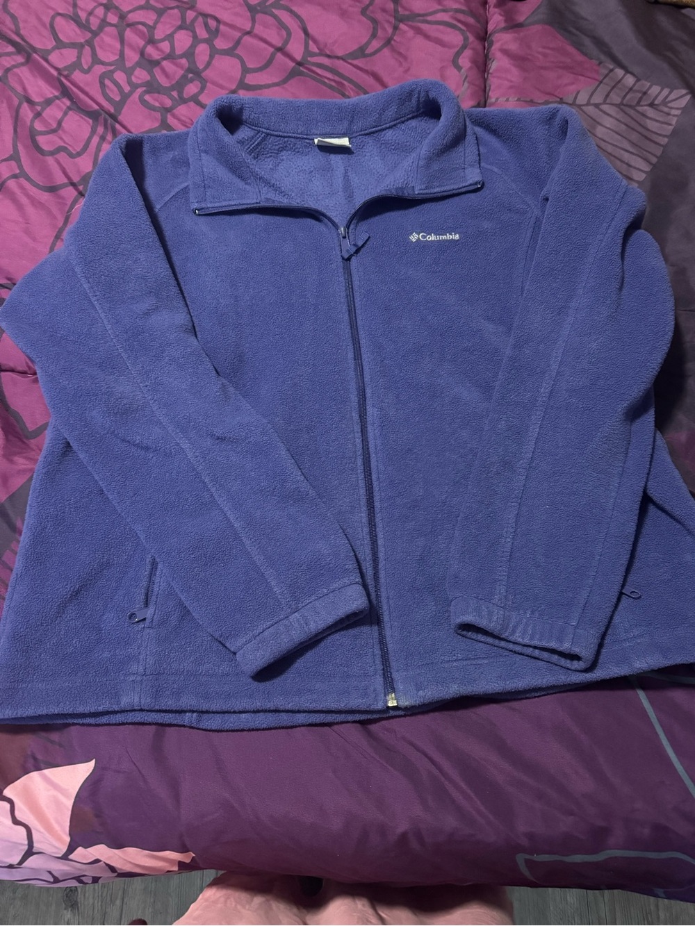 Columbia Kids Blue Full-Zip Fleece Jacket